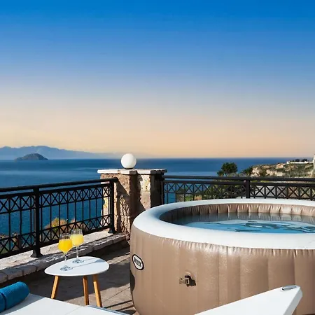 Sacada Seascape Nisyros Villa Skála Dış mekan fotoğraf